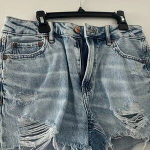 American Eagle Outfitters Light Blue Denim Shorts